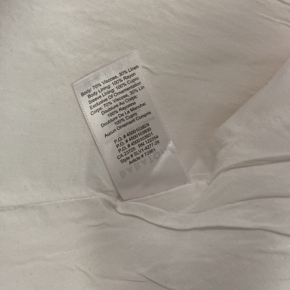 NWOT Babaton Cross Breath Cream Blazer Size 6 - Picture 9 of 16